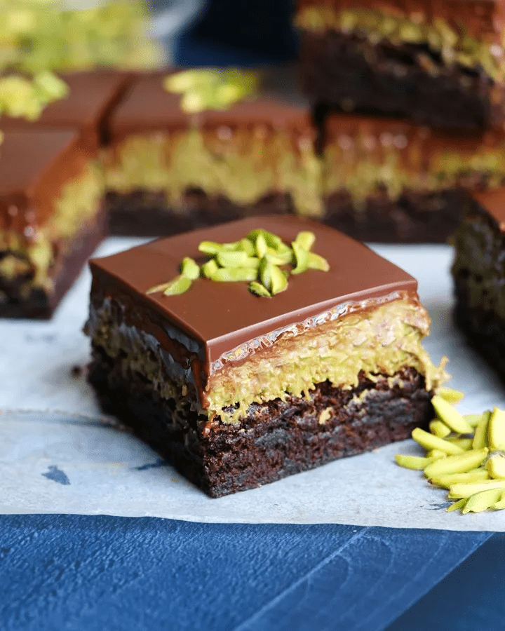Kunafa Brownie